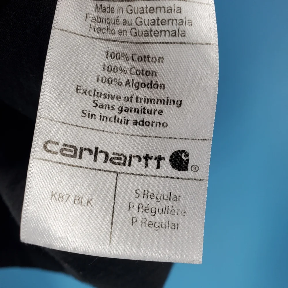 Carhartt black "Love is One" crewneck t-shirt S - Picture 9 of 13